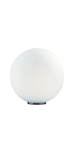 Ideal Lux Mapa Tl1 D20 Lampada, Bianco, Metallo