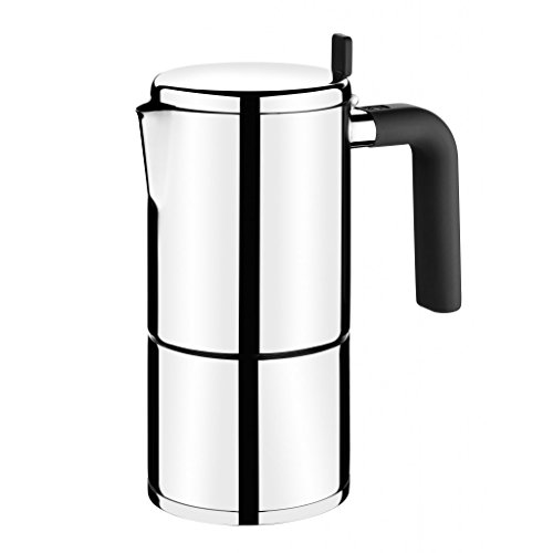 Bra Bali - Caffettiera In Acciaio Inox Moderno 10 Tazas Acciaio