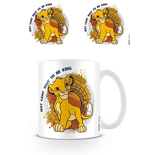 Pyramid International The Lion (Just Can'T Wait To Be King) Mug, Ceramica, Multicolore, 1 Unità (Confezione Da 1)