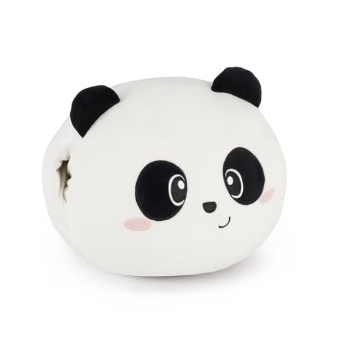 Legami - Cuscino Super Soft Scaldamani, Peluche Panda Morbido Soffice, Cuscino Peluche Per Bambini Adulti, Idea Regalo Adatto Per Mani Fredde, Dimensi