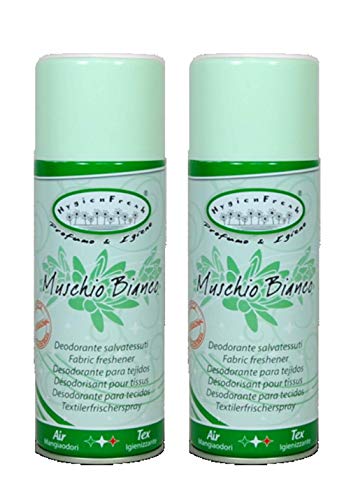 Hygienfresh Deodorante Per Tessuti Spray Da 400 Ml (Multi2-Muschio)