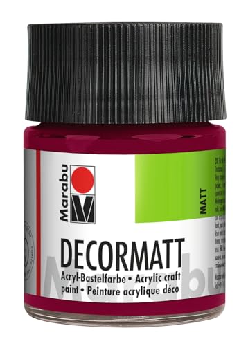 Marabu Rilegatura Sconosciuta, Bordeaux, 50 Ml, 50 Unità