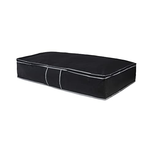 Compactor Custodia Sottoletto Piatta, Antipolvere, Gamma Urban, Polipropilene, Peva, Nera, 45 X 95 X H. 18 Cm, Ran6272