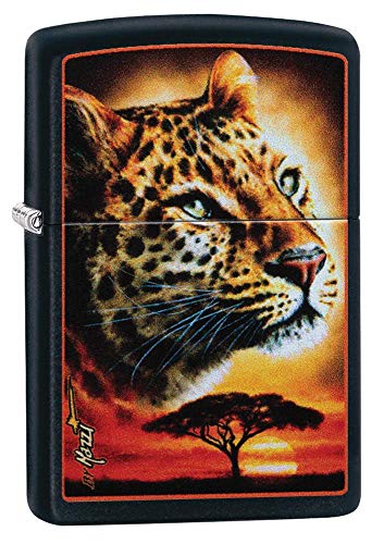 Zippo Mazzi Ghepardo 49068 Accendino Antivento Ricaricabile Lighter Briquet Feuerzeug Encendedor