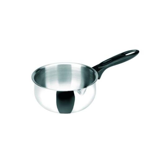 Ibili, Pentolino In Acciaio Inox Con Beccuccio Classico, 12 Cm, Acciaio Inox, Adatto Per Piani Cottura A Induzione.