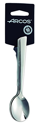 Arcos Set Di 6 Cucchiai Per Caffè O Dessert 140Mm In Acciaio Inossidabile Monoblocco. Set Di Cucchiaini Dal Design Comodo Ed Elegante In Finitura Crom