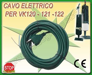 Sconosciuto Cavo Elettrico Per Aspirapolvere Folletto 120 121 122