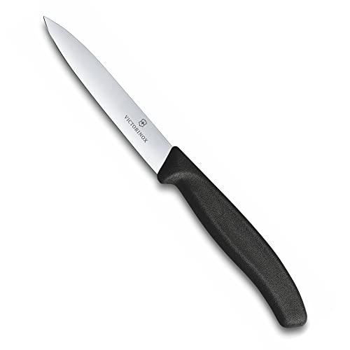 Victorinox 67703 Swissclassic 6.7703 Cocina Cuchillo De Pelar Acero Inoxidable, Legno, Nero, 0 Cm, 72 Unità