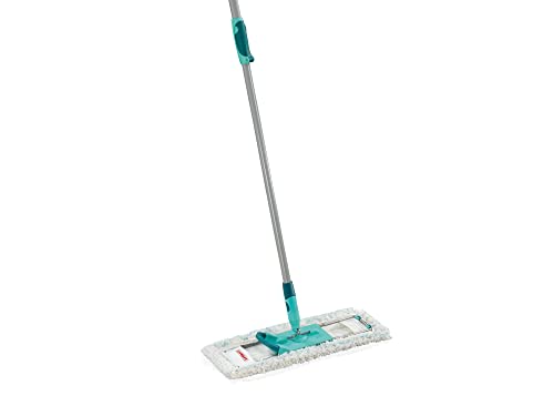 Leifheit 55023 Lavapavimenti Professionale Con Manico Telescopico, Pietra Telescopio, Fibra, Verde, 110 X 16 X 6.1 Cm
