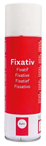 Rayher 3401300, Spray Fissante, Per Disegni, Bianco
