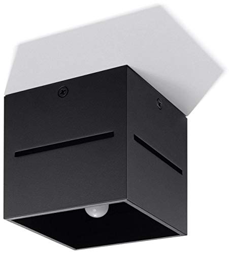 Sollux Lighting Lobo Plafond Lampada Da Soffitto Minimalista Per Interni Effetti Luce Lampadina G9 Sostituibile 1 X 40 W 1 X 12 W Led In Alluminio Bia