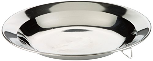 Ibili Camping - Piastra In Acciaio Inossidabile, 24 Cm