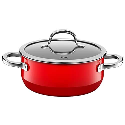 Wmf Silit Passion Pentola Rostiera, 20 Cm Rosso
