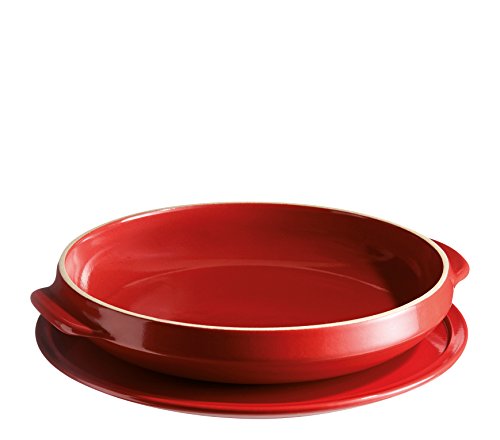 Emile Henry Eh349599 Tarte Tatin Con Imballaggio Rinforzato, Marsala