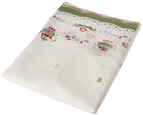Cardenal Textil Tazas Tenda Da Cucina Tenda, Tessuto, Verde, Confezione Da 2, 100 X 140 Cm