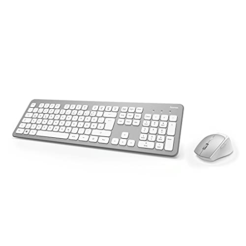 Hama Kmw-700 Personal Computer, Argento, Bianco, Standard, 3 Pezzi