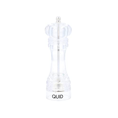 Quid S2700825 Macinaspezie Habitat Trasparente, Dimensioni 18 Cm, Materiali Assortiti