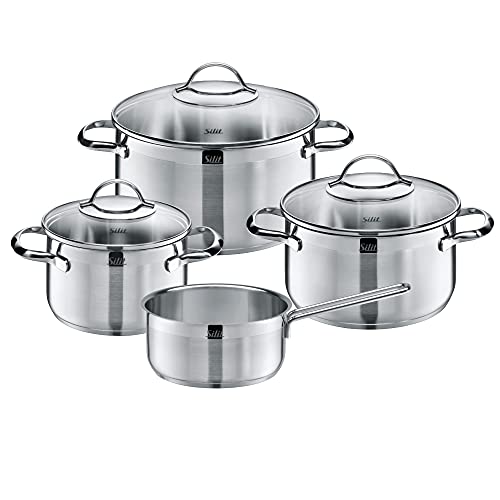 Silit Pentola Set 4 Pezzi Agata Sil Agata