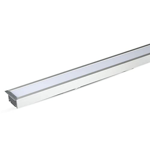 Vt-7-41 40W Led Linear Recessed Light With Samsung Chip Colorcode:4000K 5Yrs Warranty-Silver Body