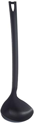 Fackelmann Cucchiaio Da Cucina Wok Asia Line, Utensili Da Cucina In Plastica, Cucchiaio Per Pentole E Padelle Rivestite (Colore: Nero), Quantità: 1 Pe