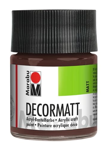 Marabu Giocattolo, Marrone Medio, 50Ml, 50 Unità
