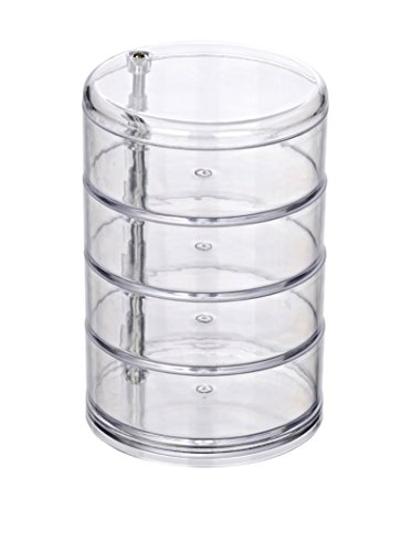 Wenko Set 2 Torretta Cosmetici Trasparente