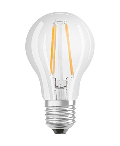 Bella Lux Lampada Led | Attacco: E27 | Bianco Caldo | 2700 K | 7 W | Ricambio Per Lampadina Da 60 W | Trasparente | St Clas A