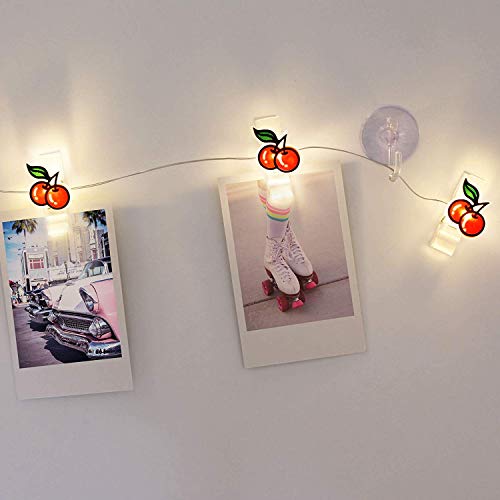 Foto Clip String Lights | Photo String Lights Clip Di Luce Ciliegia Multicolore
