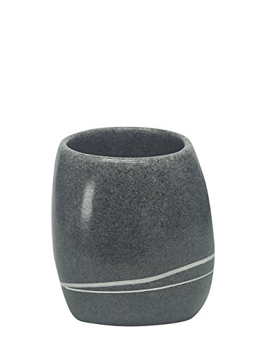 Kleine Wolke, Bicchiere Portaspazzolino, Grigio (Anthrazit)