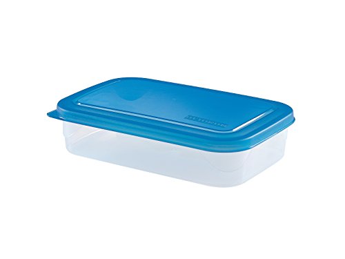 Heidrun 1820 S Scatola Frigo Micro, Rettangolare, 0.8 Lt, Trasparente/Blu, 0,8Lt
