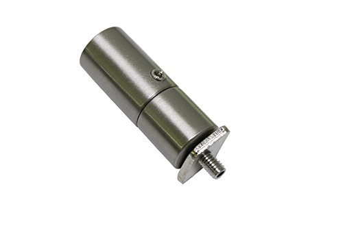 Gardinia 33180 Supporto A Soffitto, Metallo, Finitura Acciaio Inossidabile, 3.6X3.6X0.1 Cm