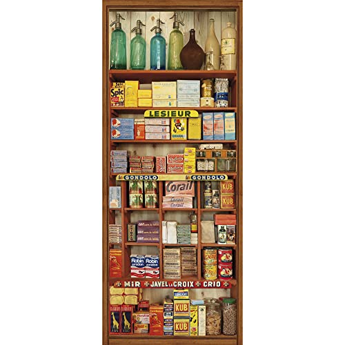 Plage 141027 On Door Ante Negozi Di Alimentari – Adesivi In Vinile 83 X 0.1 X 204 Cm, Multicolore