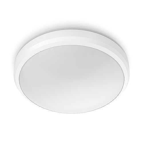 Philips Lighting Plafoniera Con Led Integrato Doris, Per Esterni, Ip54, 4000K, Bianca