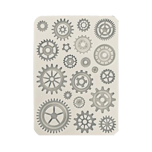 Stamperia Internazional, Kft Silicon Mold A5 – Sir Vagabond In Fantasy World Gears