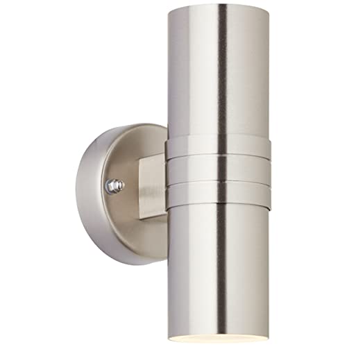 Brilliant, Lampada Da Esterni A 2 Luci, Montaggio A Parete, 3.0 Watt, 240 Lumen