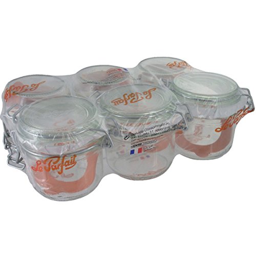 Le Parfait F0Mvy, Set 6 Terrine Da 350 Ml, Diametro: 85 Cm