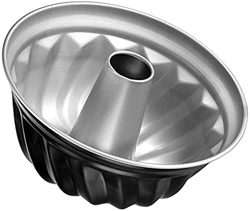 Zenker Stampo Per Budino, Acciaio, Nero, 22 Cm