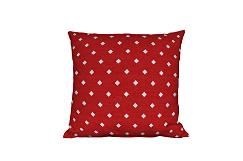 Maison Decor Cordoba 21 – Cuscino, 45 X 45 Cm 45.0X15.0X45.0 Cm Rosso