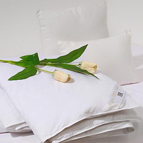Sancarlos - Decasa, Piumino Matrimoniale In Piume D'Anatra, 300 G/M², 240 X 220 Cm, Bianco (Weiß)