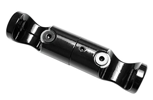 Gardinia 31034 Supporto Di Fissaggio A Soffitto Per Tende, Metallo, Nero, 5.5X5.5X0.1 Cm