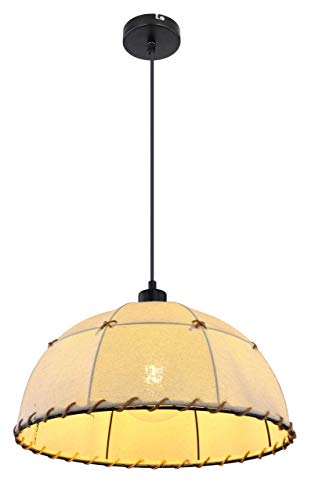 Globo Hängeleuchte Metall Schwarz Matt, 1Xe27 Illuminazione, Nero Opaco