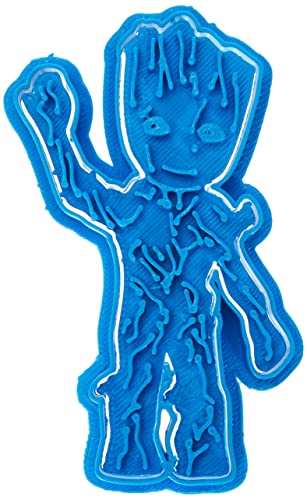 Cuticuter Groot Baby Body Guardianes De La Galaxia Di Biscotti, Blu, 8 X 7 X 1.5 Cm
