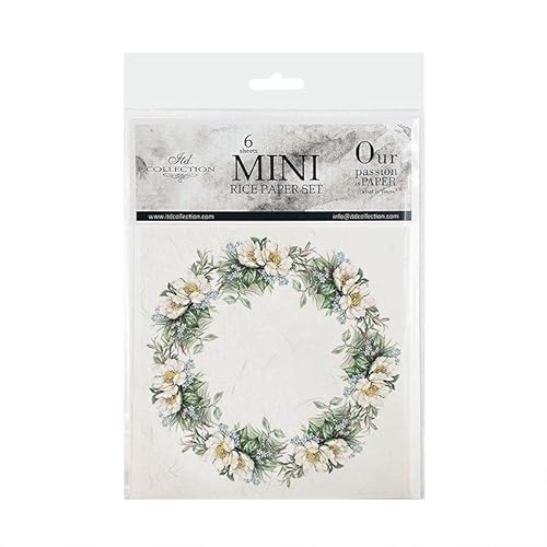 Itd Collection Papier De Riz, Rsm057, 14,8 X 14,8 Cm