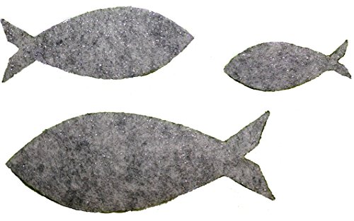 Petra Di News A-Kffg3560S87 Streudeko, Fliz, Grigio Melange, 18 X 12 X 5 Cm