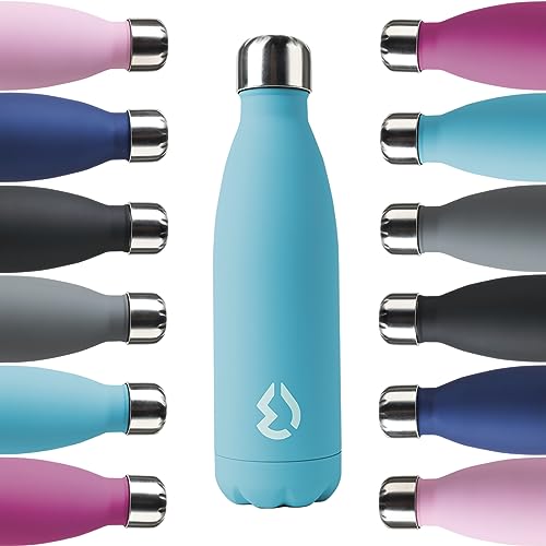 Water Revolution Fc-Cr0128 Borraccia Termica Inox.Premium500Ml Turchese, Metallo, Grande