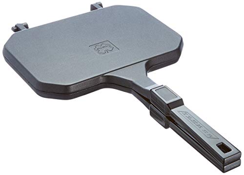 Ilsa 650 - Bistecchiera/Tostiera Antiaderente, Colore Nero