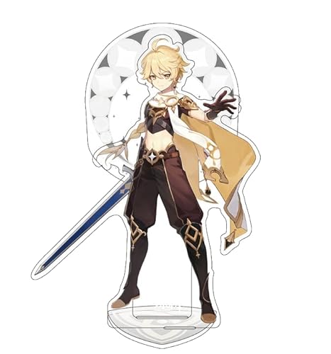 Mihoyo Genshin Impact - Aether - Teme Series Character Acrilico Figure/Standy - 14 Cm - Originale E Con Licenza