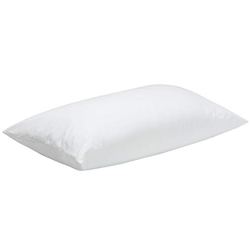 Pikolin Home - Cuscino In Piumino 30% Con Doppia Fodera In Cotone; Durezza Bassa, Ideale Per Dormire A Pancia In Giù