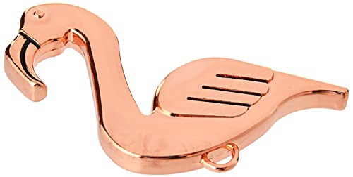 Gift Republic Gr450071 - Apribottiglie Con Fenicottero, Oro Rosa, 15,5 X 10 X 2 Cm