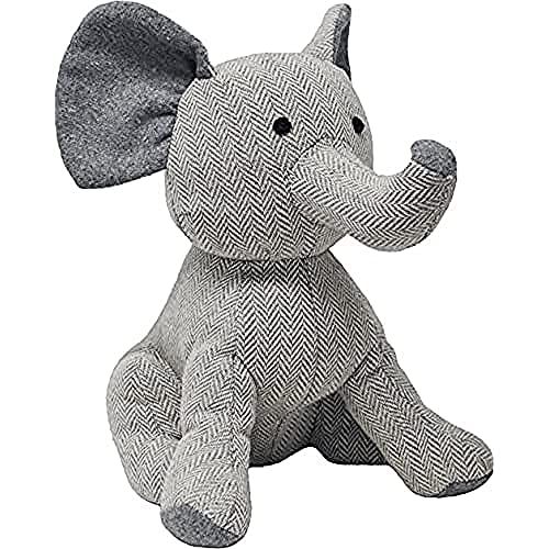 Paoletti Elephant Door Stop Grey, Policotone, One Size